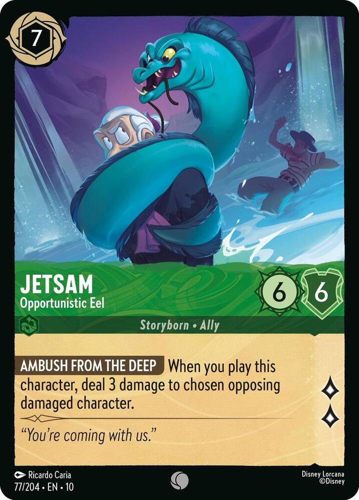 Jetsam Opportunistic Eel 77/204 Common