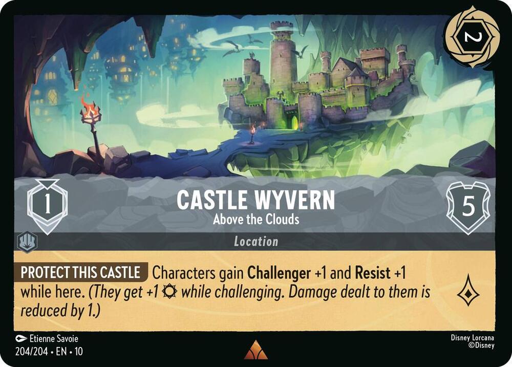 Castle Wyvern Above the Clouds 204/204 Rare