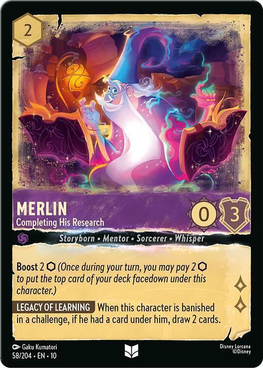 Merlin Completing His Research 58/204 Uncommon