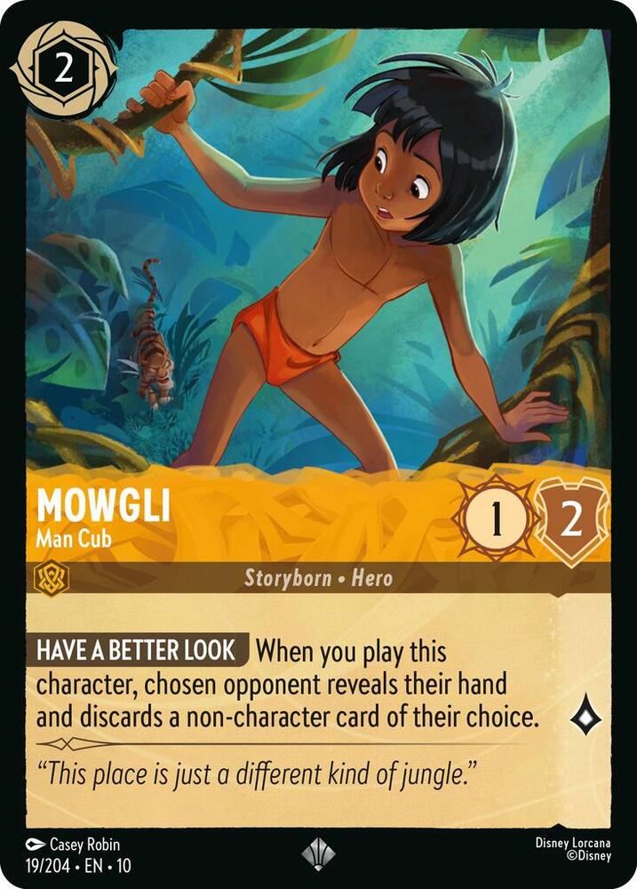 Mowgli Man Cub 19/204 Super Rare