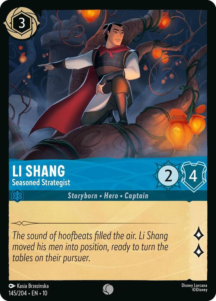Li Shang Seasoned Strategist 145/204 Common