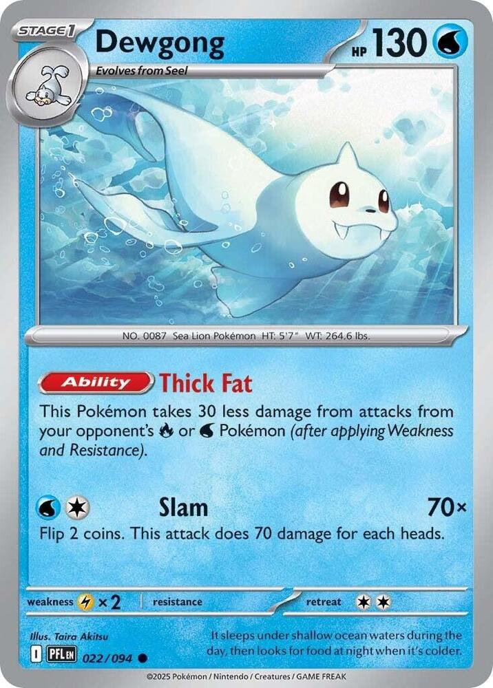 Dewgong PFL 022/094 Common