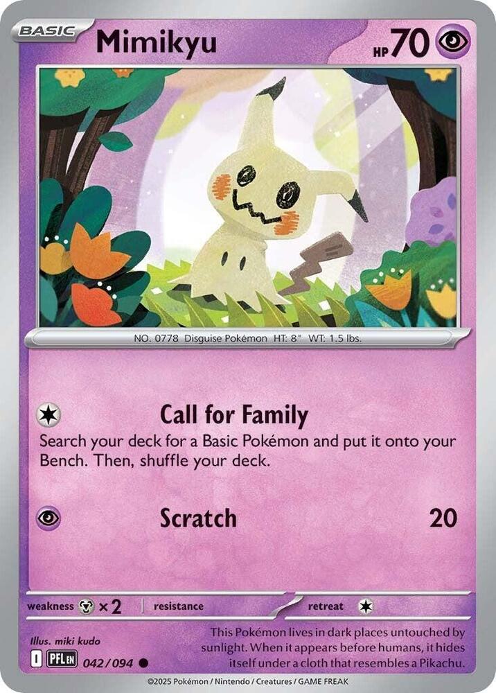 Mimikyu PFL 042/094 Common