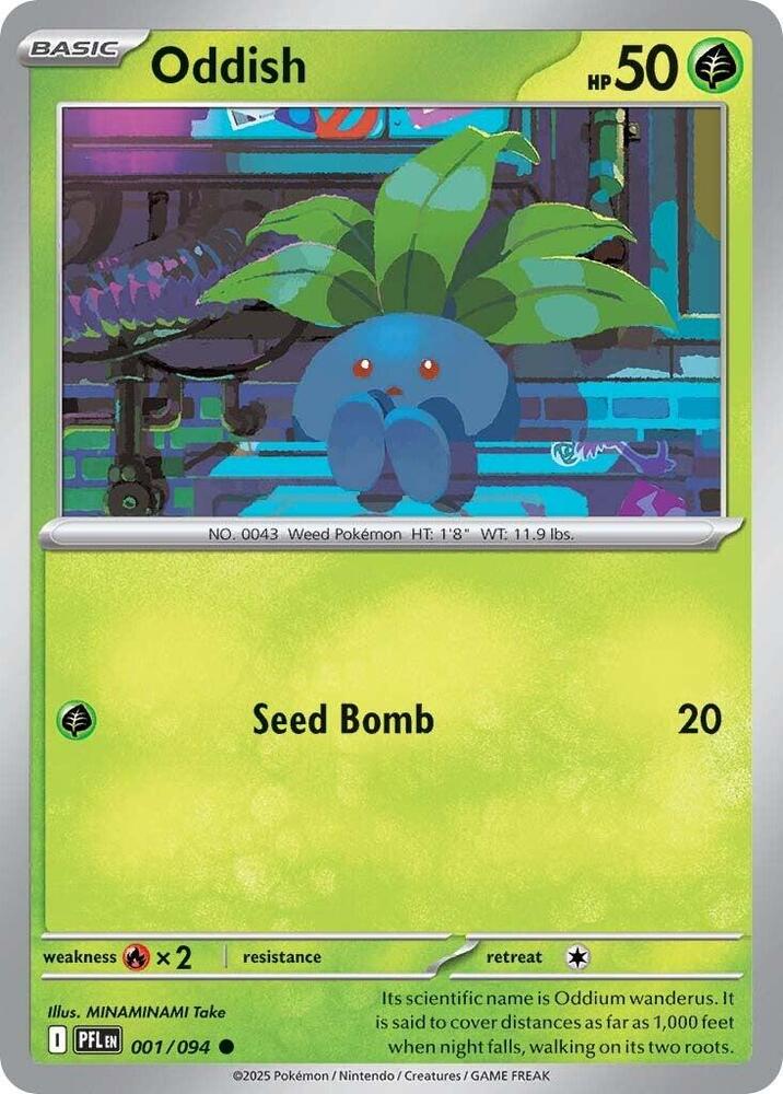 Oddish PFL 001/094 Common