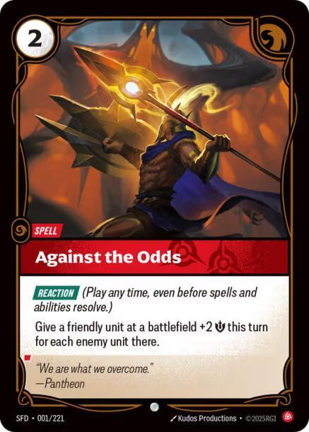 Against the Odds SFD 001/221 Common