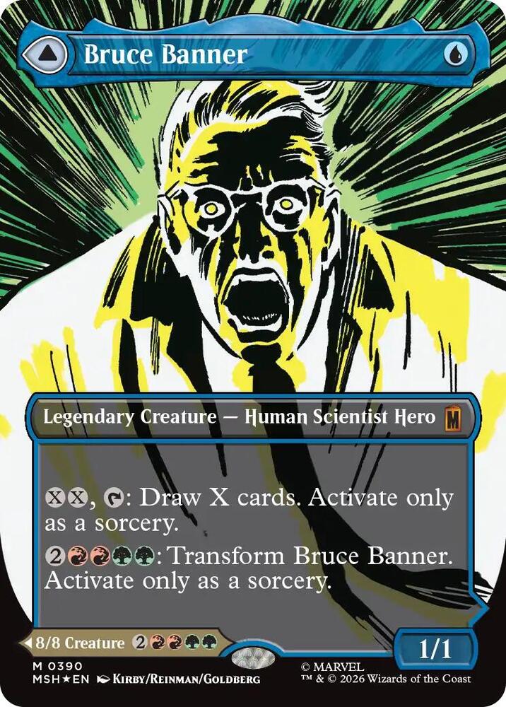 Bruce Banner Borderless 0390 MSH 390 M