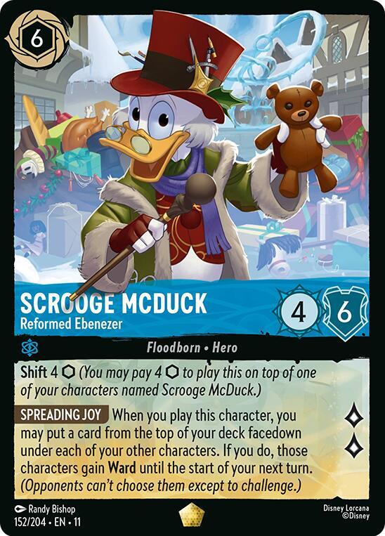Scrooge McDuck - Reformed Ebenezer 152/204 Legendary