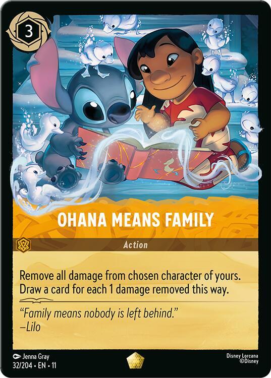 Ohana Means Family 32/204 Legendary