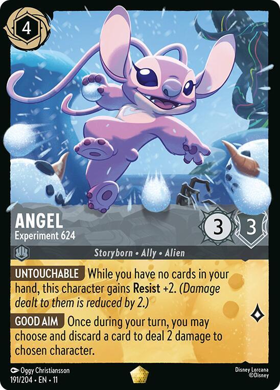 Angel - Experiment 624 191/204 Legendary