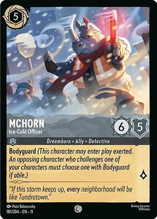 McHorn - Ice-Cold Officer 181/204 Common