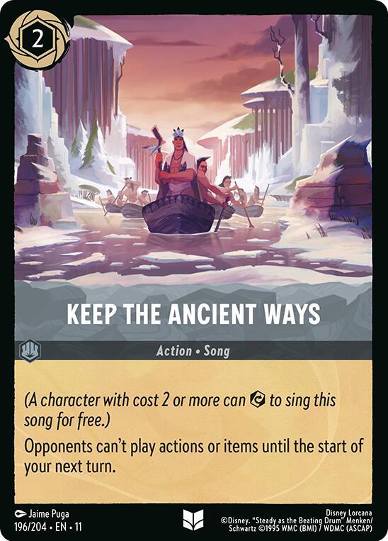 Keep the Ancient Ways 196/204 Uncommon