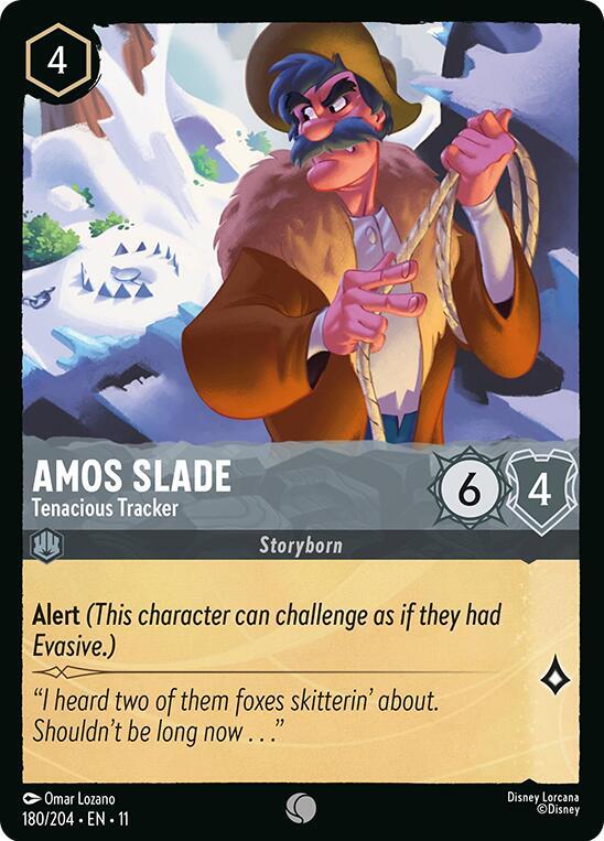 Amos Slade - Tenacious Tracker 180/204 Common