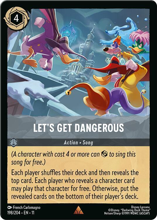 Let's Get Dangerous 198/204 Rare
