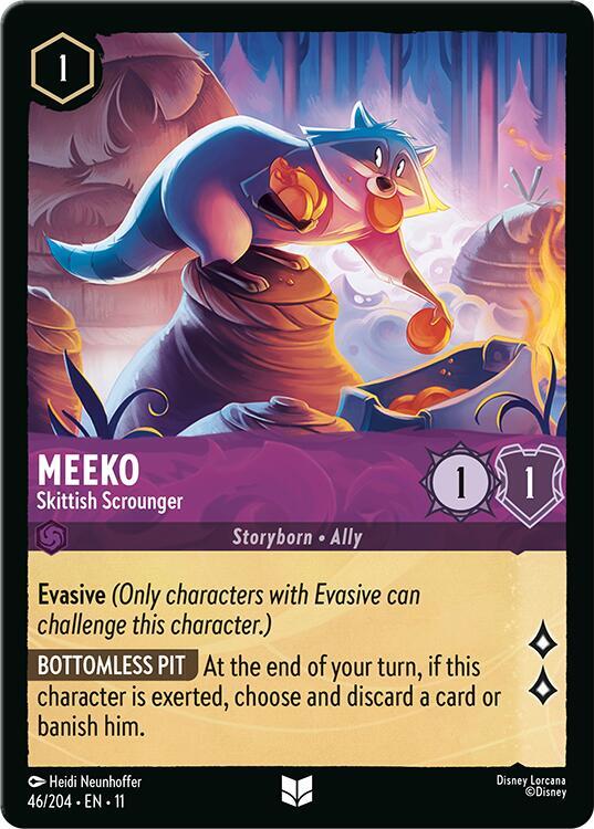 Meeko - Skittish Scrounger 46/204 Uncommon