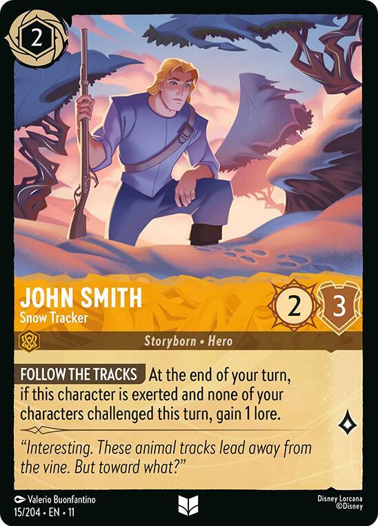 John Smith - Snow Tracker 15/204 Uncommon