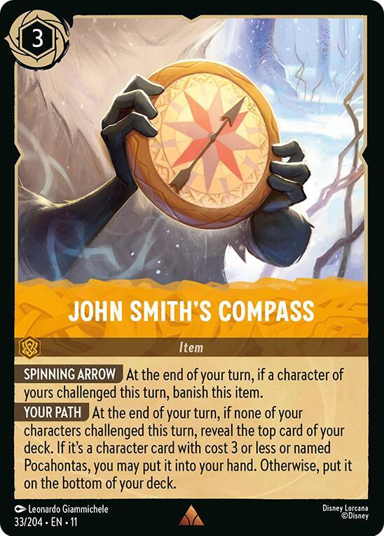 John Smith's Compass 33/204 Rare