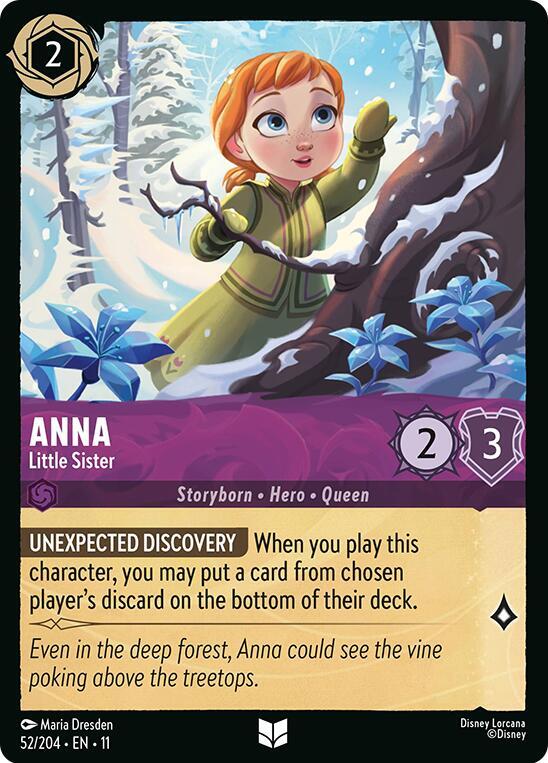 Anna - Little Sister 52/204 Uncommon