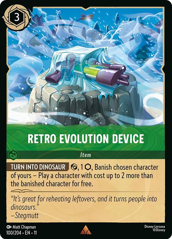 Retro Evolution Device 100/204 Rare