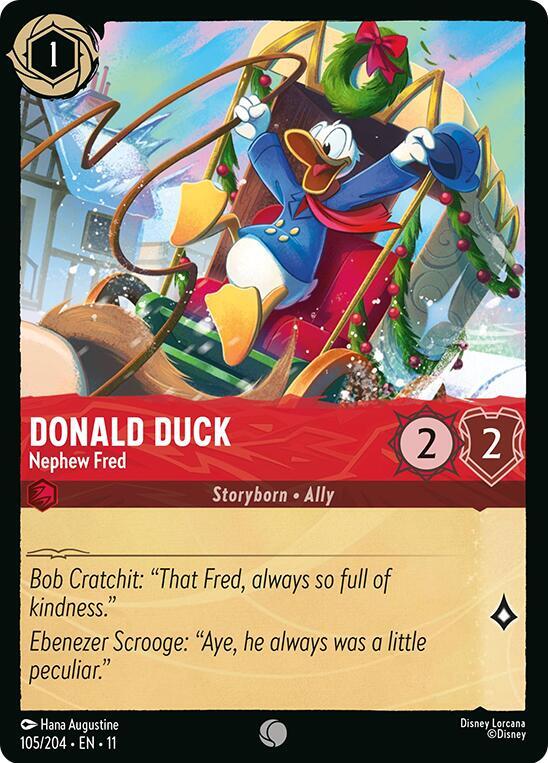 Donald Duck - Nephew Fred 105/204 Common