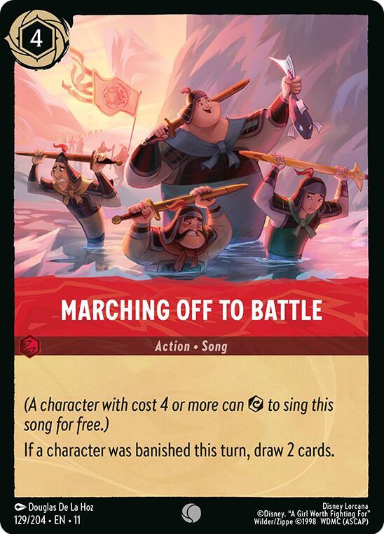 Marching Off to Battle 129/204 Common