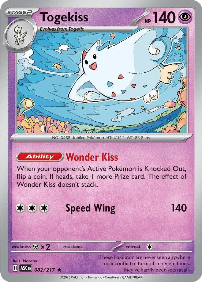 Togekiss ASC 082/217 Rare Holo