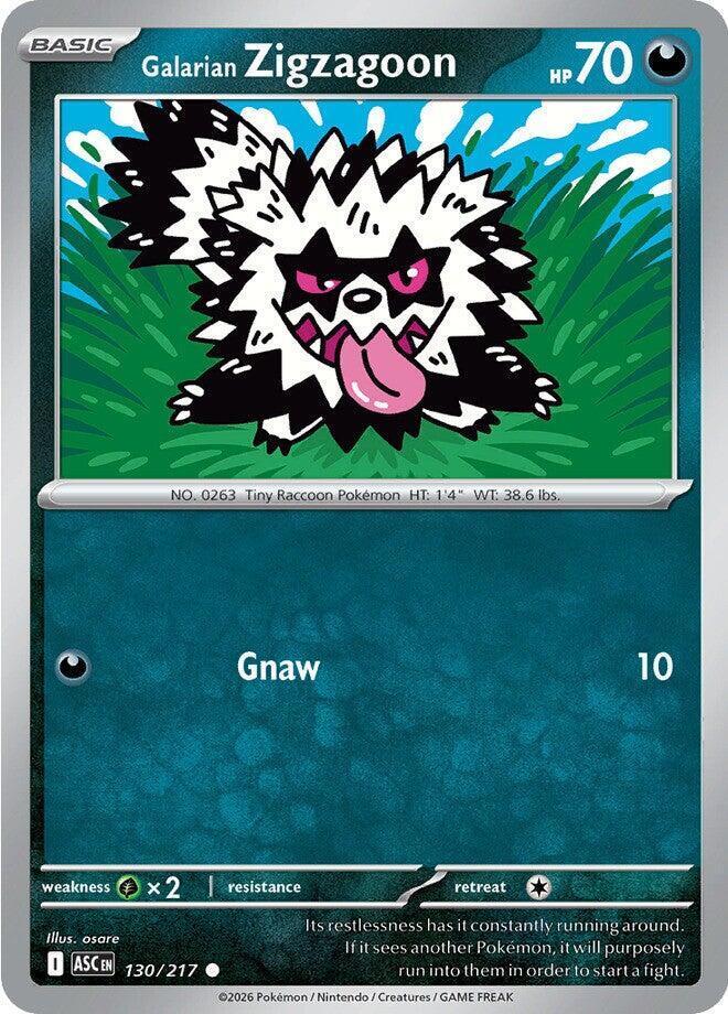 Galarian Zigzagoon ASC 130/217 Common