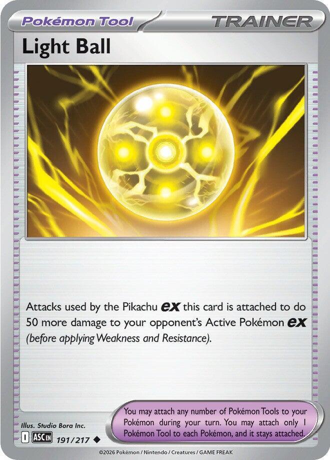 Light Ball ASC 191/217 Uncommon