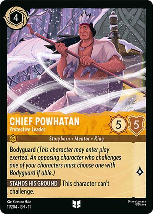Chief Powhatan - Protective Leader 11/204 Uncommon
