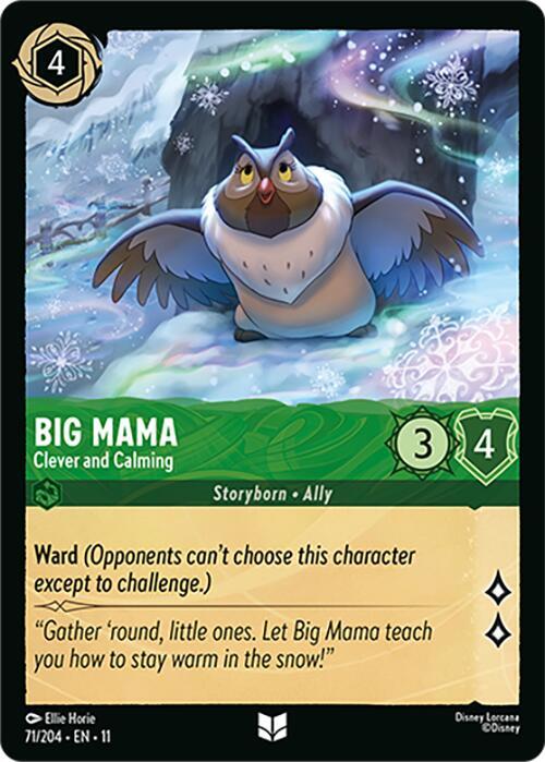 Big Mama - Clever and Calming 71/204 Uncommon