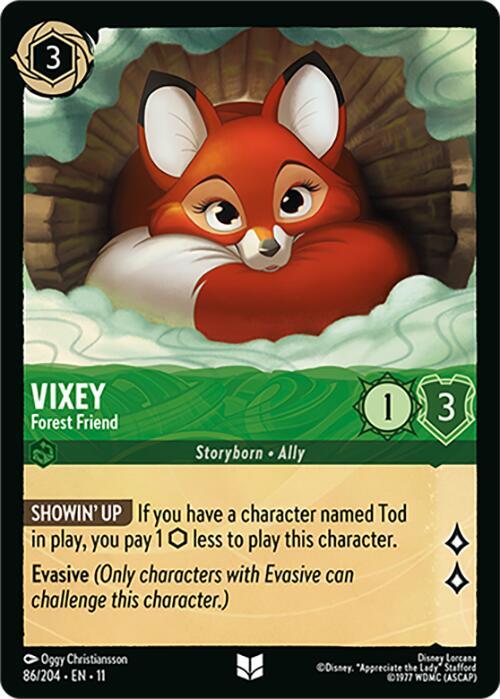 Vixey - Forest Friend 86/204 Uncommon