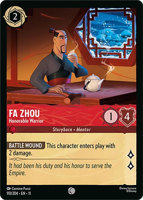Fa Zhou - Honorable Warrior 110/204 Common