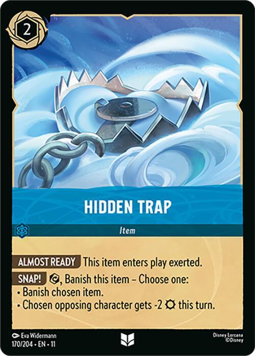 Hidden Trap 170/204 Uncommon