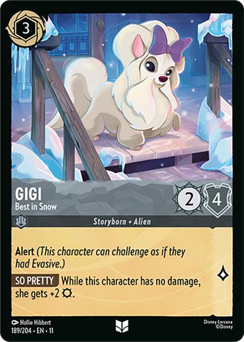 Gigi - Best in Snow 189/204 Uncommon
