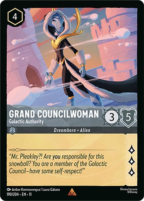Grand Councilwoman - Galactic Authority 190/204 Rare
