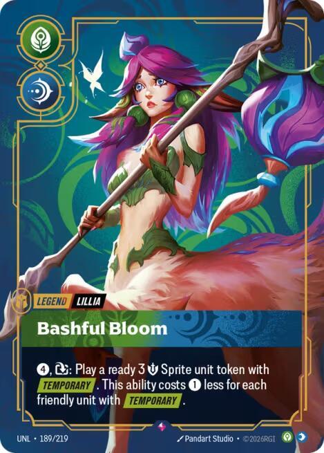 Lillia - Bashful Bloom UNL 189/219 Rare