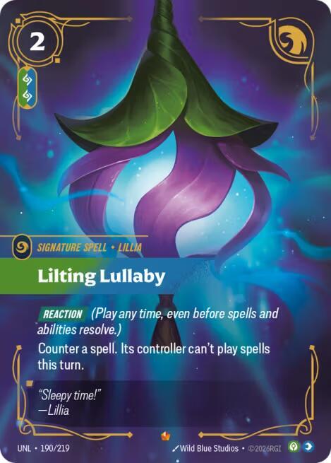 Lilting Lullaby UNL 190/219 Epic