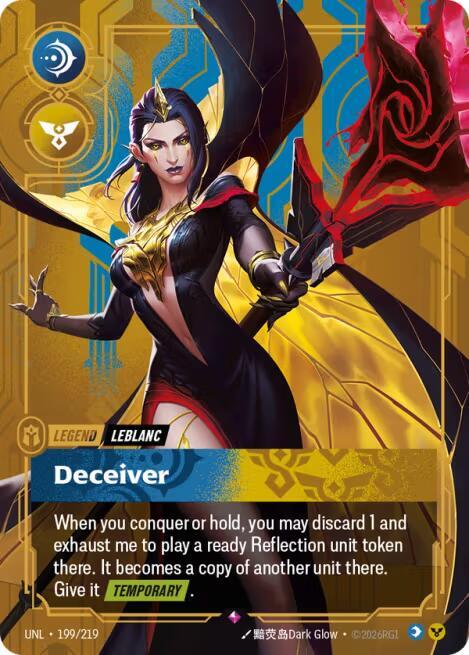 LeBlanc - Deceiver UNL 199/219 Rare