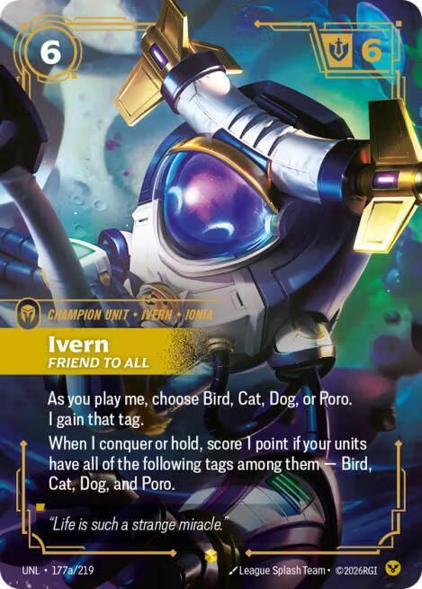Ivern - Friend to All (Alternate Art) UNL 177a/219 Showcase