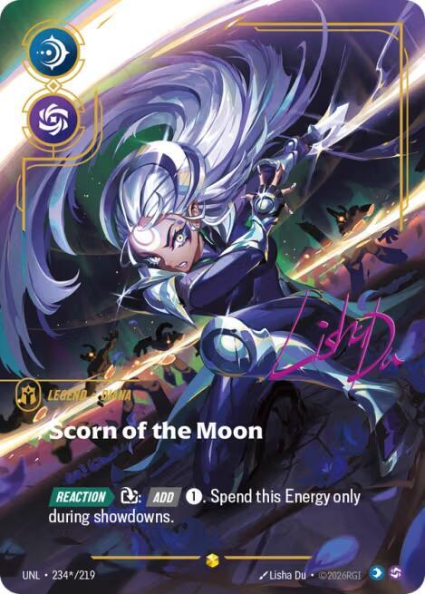 Diana - Scorn of the Moon (Signature) UNL 234*/219 Showcase