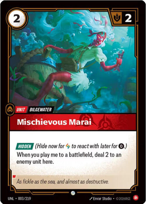 Mischievous Marai UNL 003/219 Common