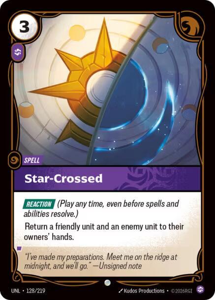 Star-Crossed UNL 128/219 Common