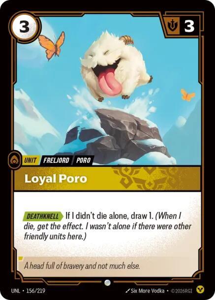 Loyal Poro UNL 156/219 Common