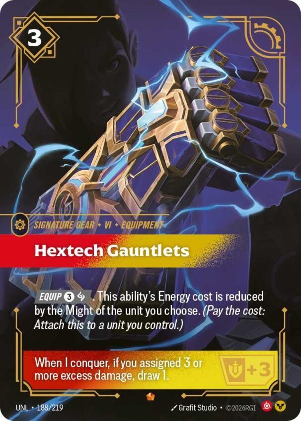 Hextech Gauntlets UNL 188/219 Epic