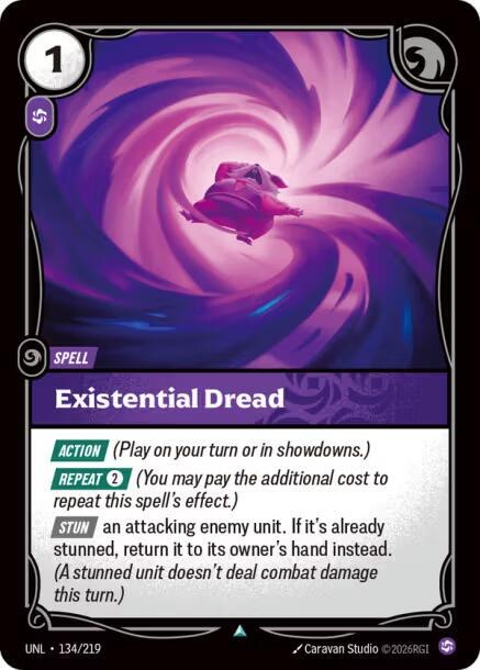 Existential Dread UNL 134/219 Uncommon