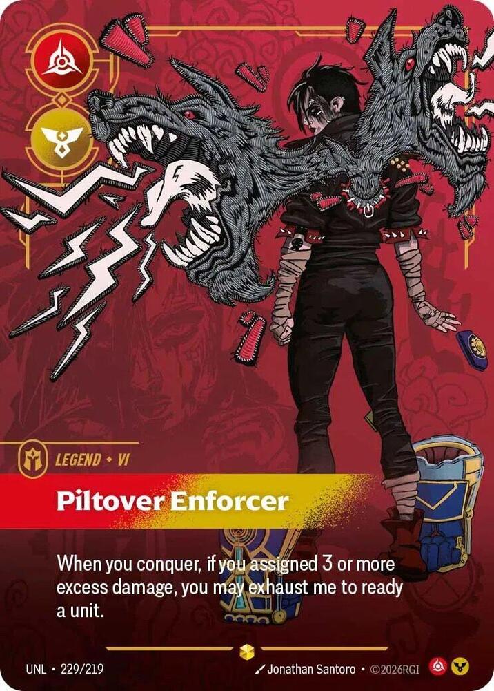 Vi - Piltover Enforcer (Overnumbered) UNL 229/219 Showcase