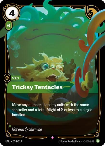 Tricksy Tentacles UNL 054/219 Rare