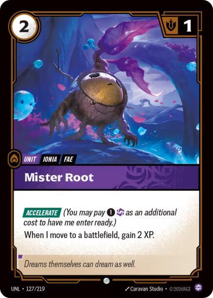 Mister Root UNL 127/219 Common