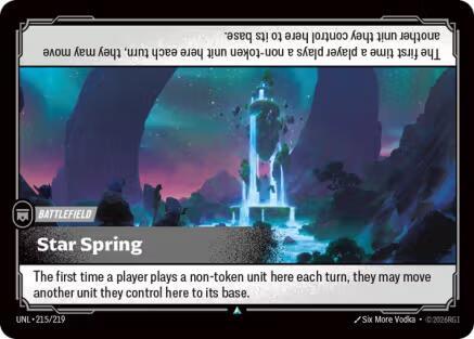 Star Spring UNL 215/219 Uncommon