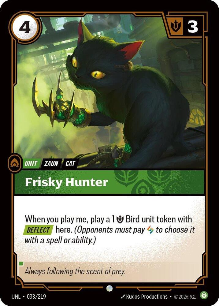 Frisky Hunter UNL 033/219 Common