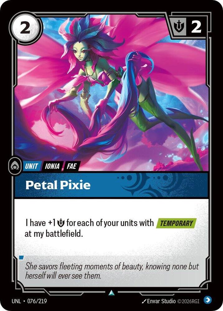 Petal Pixie UNL 076/219 Uncommon